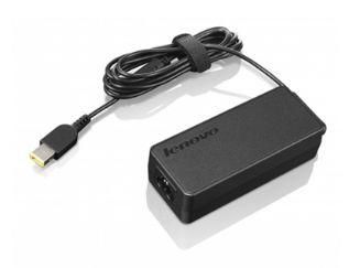 Lenovo ThinkPad 65W AC Adapter (slim rectangular tip) - Euro Power Cord - W124896288