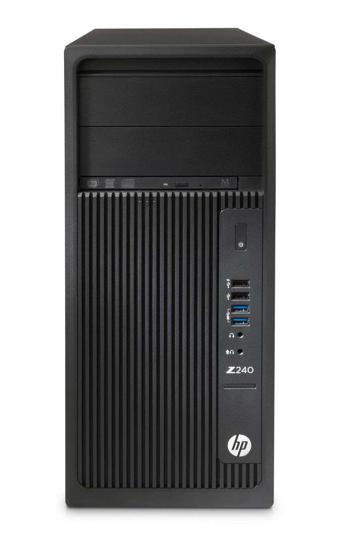 HP Intel Xeon E3-1225 v5 (3.3GHz, 8MB), 8GB (2 x 4GB) DDR4, 1TB 7200 rpm SATA, SuperMulti DVD±RW, Intel HD Graphics P530, Windows 7 Professional 64 / Windows 10 Pro 64 - W124446019