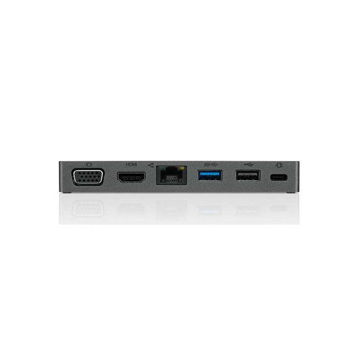 Lenovo Powered USB-C Travel Hub, 13W, 5V/3A USB-C port, Iron Grey - W124422351