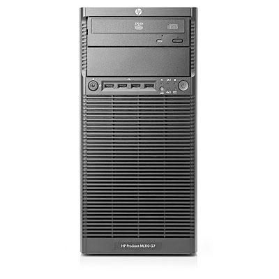 Hewlett Packard Enterprise ProLiant ML110 G7, Hot Plug 4 LFF Configure-to-order Server, Gigabit Ethernet, 4U Tower, 10x USB, RAID, Black - W124428037