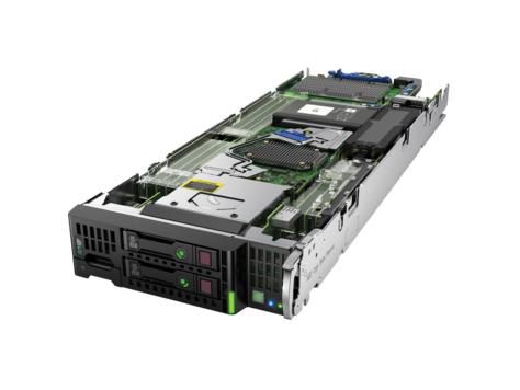 Hewlett Packard Enterprise Intel Xeon E5-2609 v3 (1.9GHz, 15MB), 16GB (2 x 8GB) RDIMM, H244br Host Bus Adapter, Blade - W124433124