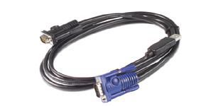 APC APC KVM USB, 3.6 m, 110 g - W124445158