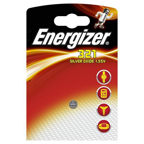Energizer 321 Silver Oxide Button Cell Zero Mercury 1 Pack - W124427784