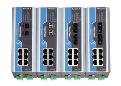 Moxa IEC 61850-3 8-port Layer 2 DIN-rail managed Ethernet switches - W124419682