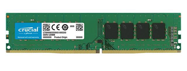 Crucial 16GB DDR4-2666 UDIMM - W124447763