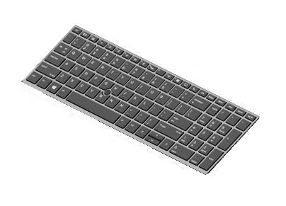 HP Keyboard, no backlight - W125260024