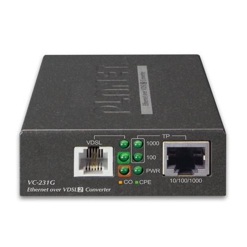 Planet 1-Port 10/100/1000T Ethernet to VDSL2 Bridge - W125077746