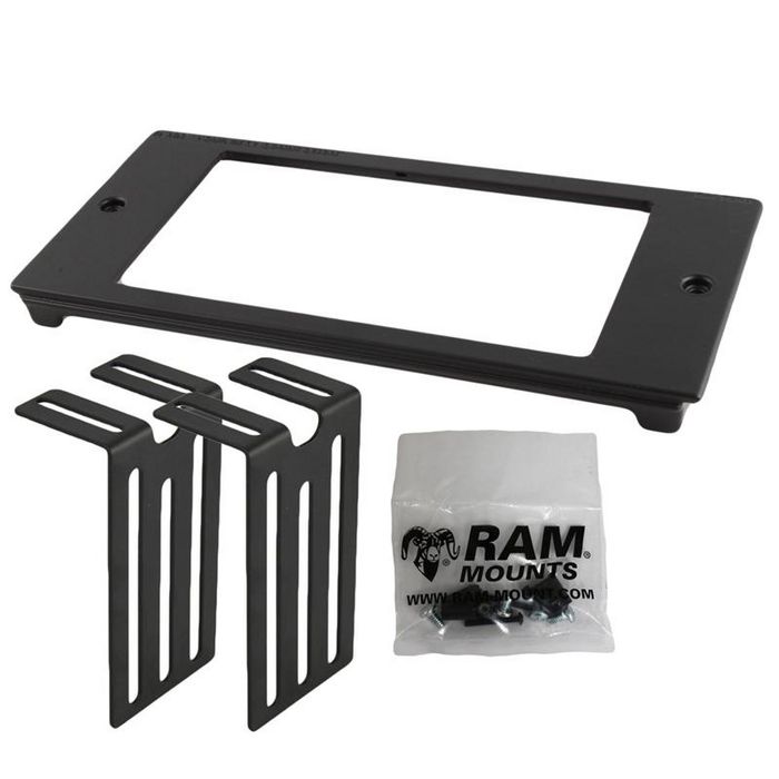 RAM Mounts Tough-Box 4" Custom Faceplate for 6.5" x 2.75" Devices, Black - W125070325