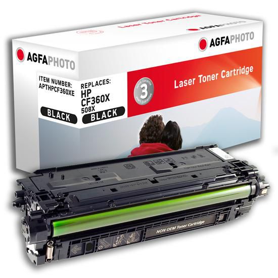 AgfaPhoto Laser cartridge replacement for CF360X, Black - W124545465