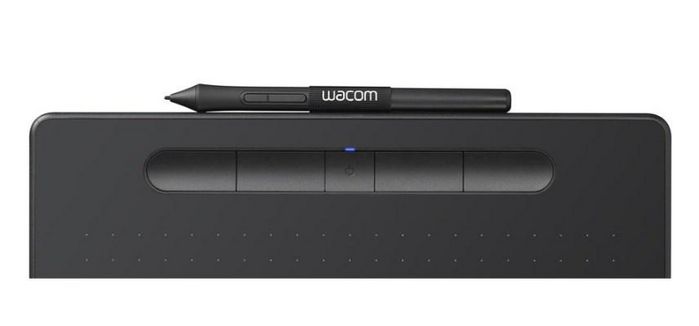 Wacom Medium Tablet with Pressure-Sensitive, 216x135mm, USB/Bluetooth 4.2, Expresskeys, 2540lpi, 133pps, 410g, Black - W125147518