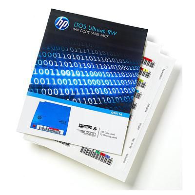 Hewlett Packard Enterprise LTO-5 Ultrium RW Bar Code Label Pack - W124490722