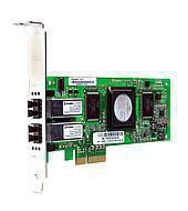 Hewlett Packard Enterprise HP FC1242SR 4Gb 2-port PCIe Fibre Channel Host Bus Adapter - W124573655