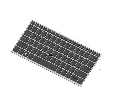 HP Keyboard With a backlight, privacy - W125160152