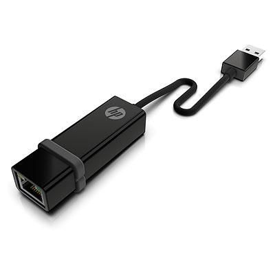Hewlett Packard Enterprise USB Ethernet Adapter XZ613AA, Black - W125279283