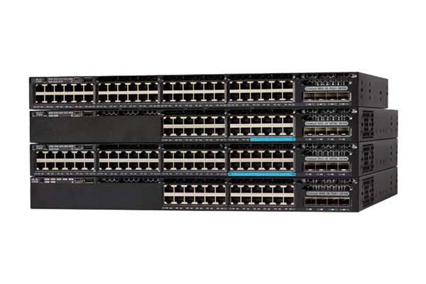 Cisco Cisco Catalyst 3650 - 12x mGig Multigigabit + 36x Gigabit, 8x 10G-Uplinks, UPoE, LAN Base - W124978585