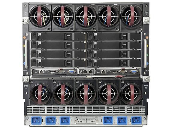 Hewlett Packard Enterprise 4 Active Cool 200 Fans, 8 Full Height Blades/16 Half-Height Blades, ROHS, Trial Insight Control License - W124873128