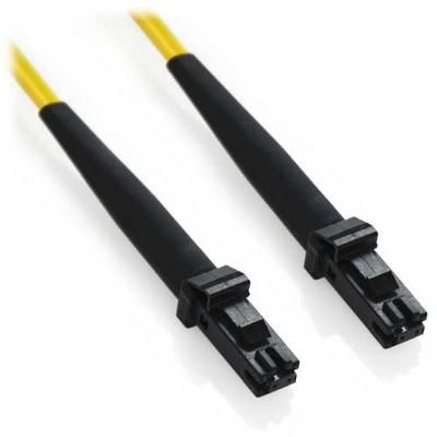 MicroConnect Optical Fibre Cable, MTRJ-MTRJ, Singlemode, Duplex, OS2 (Yellow), 3m - W125150047