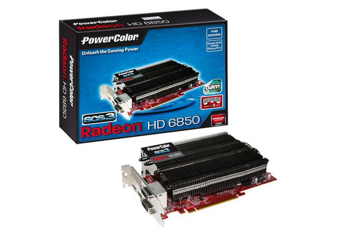 PowerColor SCS3 HD6850 1GB GDDR5, 256 bit, PCI Express 2.1 - W125400068