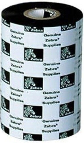 Zebra Ribbon Wax, 110mm x 300m, 25mm core, 12pcs/box - W124994712