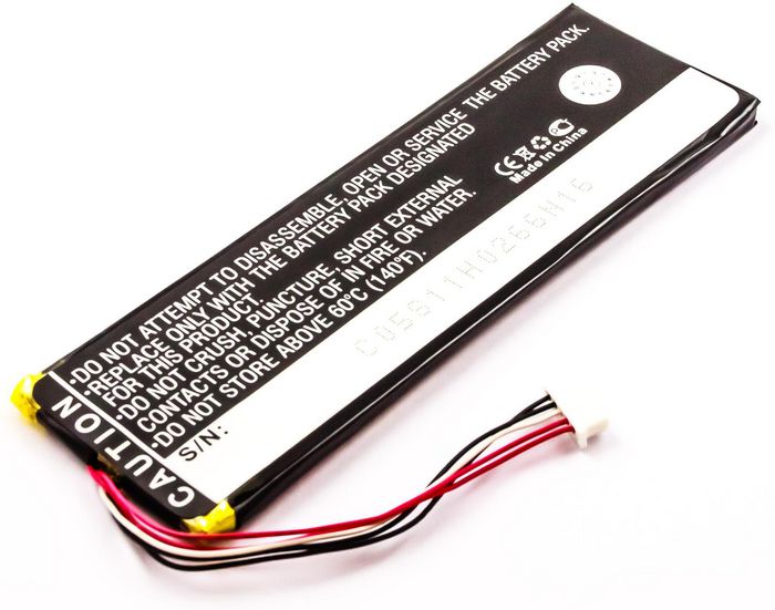CoreParts 13.3Wh Remote Control Battery, Li-Pol 3.7V 3600mAh - W124662806