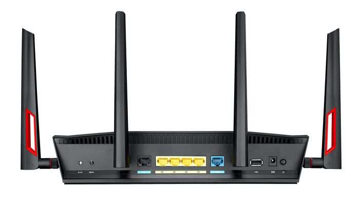 Asus Wireless Router Gigabit Ethernet Dual-Band (2.4 Ghz / 5 Ghz) 4G Black - W128268877