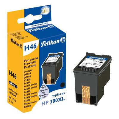 Pelikan H46 Hewlett Packard HP 300XL, Black - W124812901