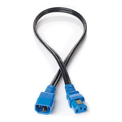 Hewlett Packard Enterprise Data communications cable - C13-C14, jumper, Single Power Line (SPL), 3m (9.8ft) long - W125084968