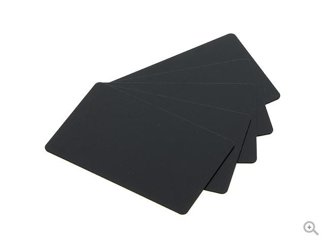 Evolis PVC-U mat black cards, 500 pcs - W125146706
