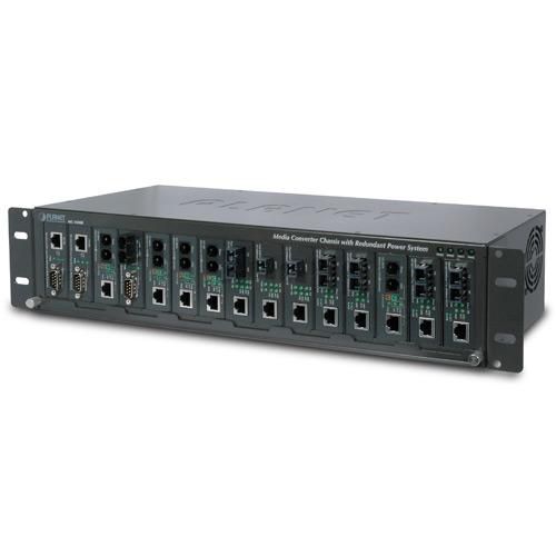 Planet 15-Slot Media Converter Chassis (AC Power) - W124963267