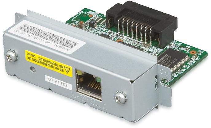 Epson UB-E04: 10/100 BaseT Ethernet I/F Board - W124546938