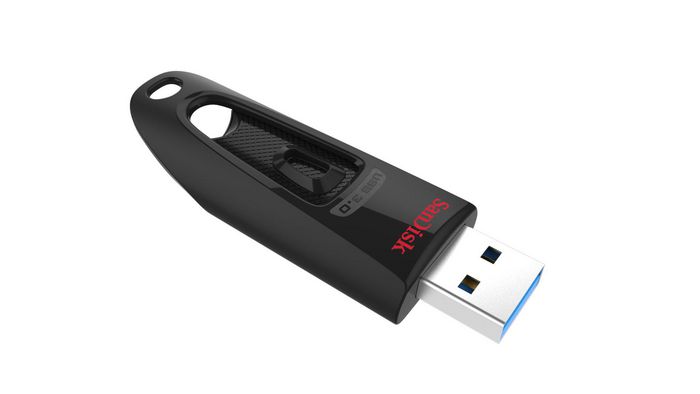 Sandisk 128Go, USB 3.0, 100MB/s, 128-bit AES - W124974648