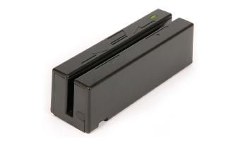 MagTek MiniUSB Stripe Card Reader Black, 3-track, Standard - W124604982