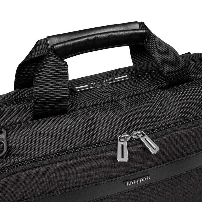 Targus SlimlineTopload Laptop Case - Black/Grey - W124583775