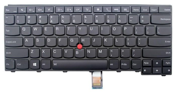 Lenovo CS13T Backlit Keyboard US International Liteon - W124695583