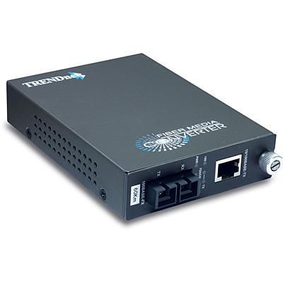 TRENDnet 100Base-TX to 100Base-FX Single Mode SC Fiber Converter - W124875830