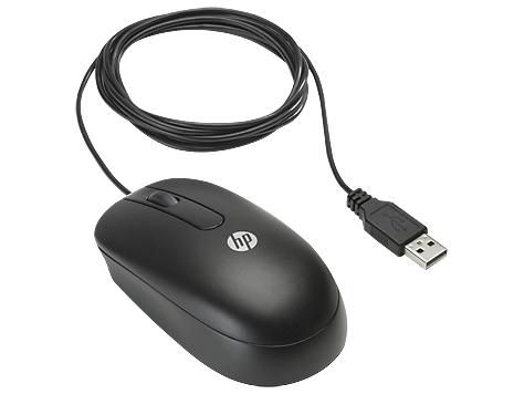 Hewlett Packard Enterprise HP USB optical mouse - With scroll wheel - W124928825
