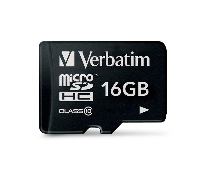 Verbatim 16GB, MicroSDHC, Class 10 - W124516093