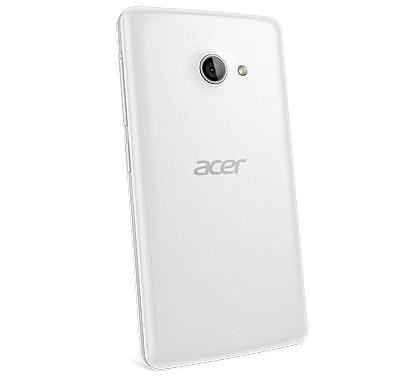 Acer Qualcomm MSM8210 (1.20GHz), 10.2 cm (4") WVGA (480 x 800), 1GB RAM, 8GB Flash, 5MP/2MP, WLAN, Bluetooth 4.0, Android 4.4 KitKat - W125082880