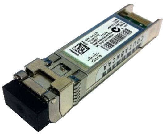 Cisco 10GBASE-LR SFP+ transceiver module for SMF, 1310-nm wavelength, LC duplex connector - W125074427
