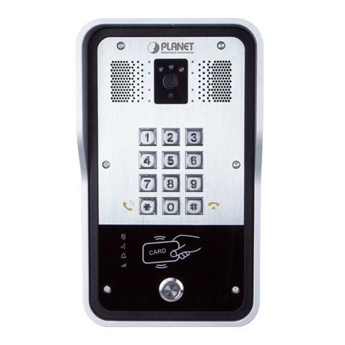 Planet 720p SIP Multi-unit Apartment Vandalproof Door Phone with RFID and PoE - W124656216