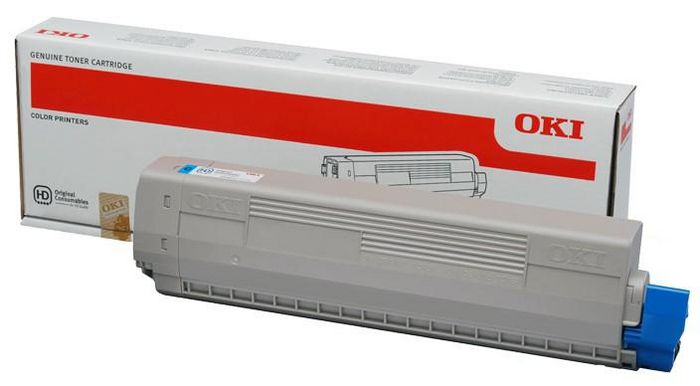 OKI Toner for C831/C841, Cyan, 10000 Pages - W125019471
