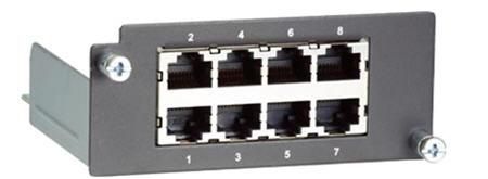 Moxa Gigabit and Fast Ethernet modules for PT Series rackmount Ethernet switches - W125014886