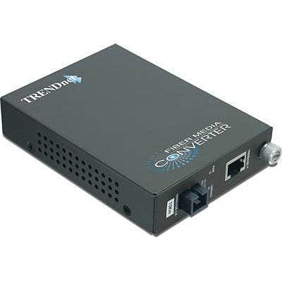 TRENDnet Intelligent 1000Base-TX to 1000Base-FX Dual Wavelength Single Mode SC Fiber Converter TX1550 - W125075802