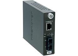 TRENDnet 100Base-TX to 100Base-FX Single Mode SC Fiber Converter (15KM) - W125075804