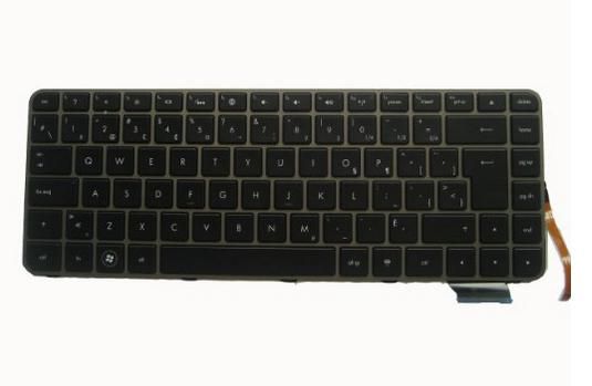HP Keyboard (Portuguese), Black - W124588505