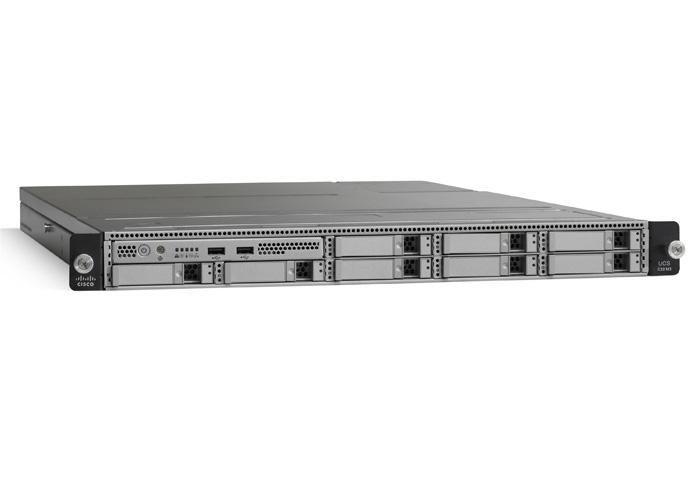 Cisco UCS C22 M3 1U rack server, 1 x Xeon E5-2440 / 2.4 GHz, RAM 8 GB, SAS hot-swap 2.5", No HDD, Gigabit LAN - W125176564