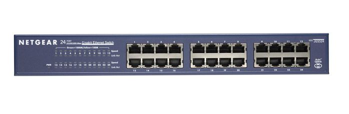 Netgear 24-port Gigabit Rack Mountable Network Switch - W124758486