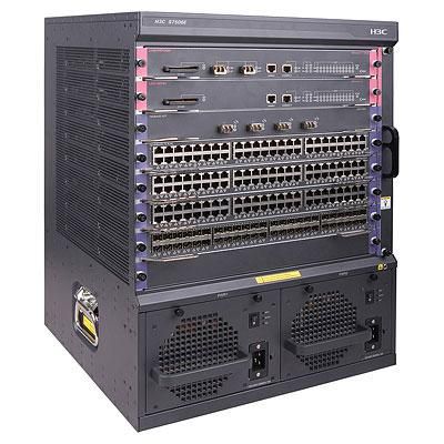 Hewlett Packard Enterprise A7506 - 2x switch fabric slots, 6x I/O, 2x 10-GbE ports, 19" rack, 768 Gbps Routing Capacity, 93.9kg - W125157955