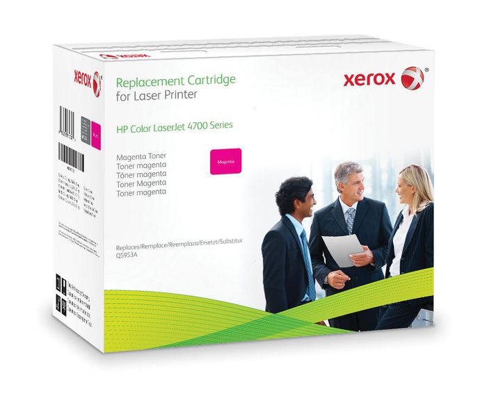 Xerox Magenta toner cartridge. Equivalent to HP Q5953A. Compatible with HP Colour LaserJet 4700 - W124793957