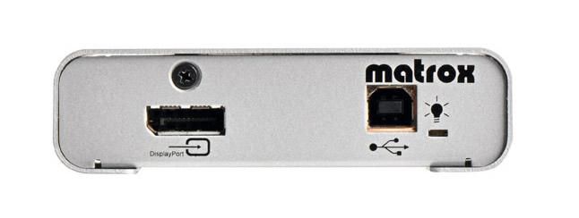 Matrox DualHead2Go Digital ME, DisplayPort, 2x DVI-D, 3840x1200 max. - W124648290